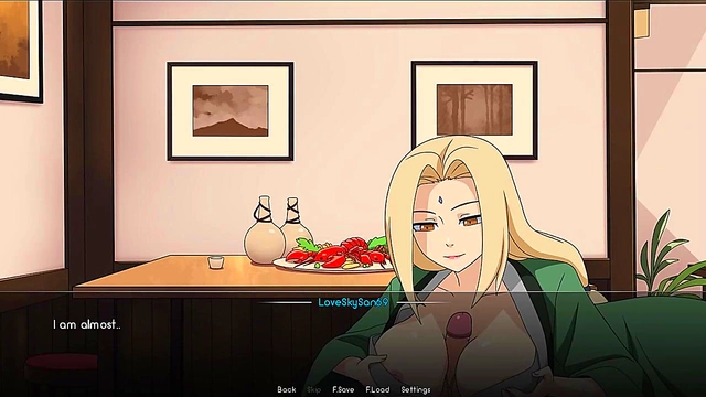 Tsunade MILF Trains Naruto's Dick In Steamy 3D Hentai Anime Scene