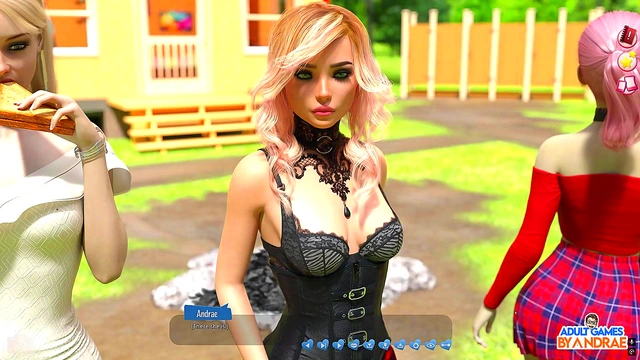 Naked Swimsuit Fun – Busty Anime Girls Enjoy Hot Lesbian Action & Big Boob Bliss