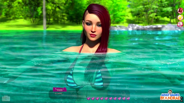 Naked Swimsuit Fun – Busty Anime Girls Enjoy Hot Lesbian Action & Big Boob Bliss