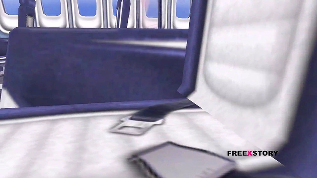 Beautiful Teen Girl Fingers Her Ass & Pussy in 3D Anime Fantasy