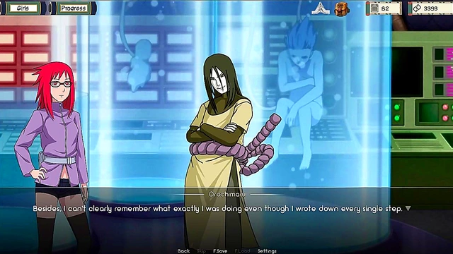 Kunoichi Trains Hard With 3D Anime Sex In Naruto Visual Novel Scene