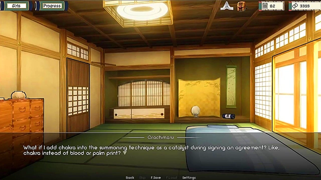 Kunoichi Trains Hard With 3D Anime Sex In Naruto Visual Novel Scene