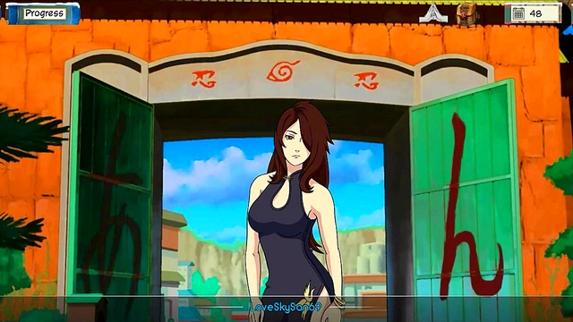 Naruto Hentai – Trainer Gets Outdoor Blowjob From Anime Cutie