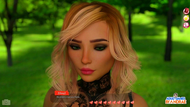 Cute 3D Manga Teen Gets Fucked By Huge Cock Under The Tree For Busty Creampie