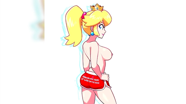 Horny Princess Peach Slides into Rule 34 Compilation for Anime Fans