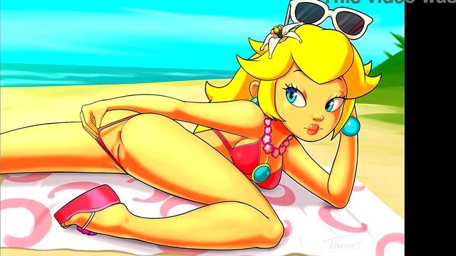 Horny Princess Peach Slides into Rule 34 Compilation for Anime Fans