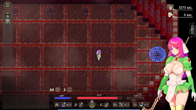 Japanese Hentai Adventure – Agnietta Fights Monsters for Erotic Healing Action