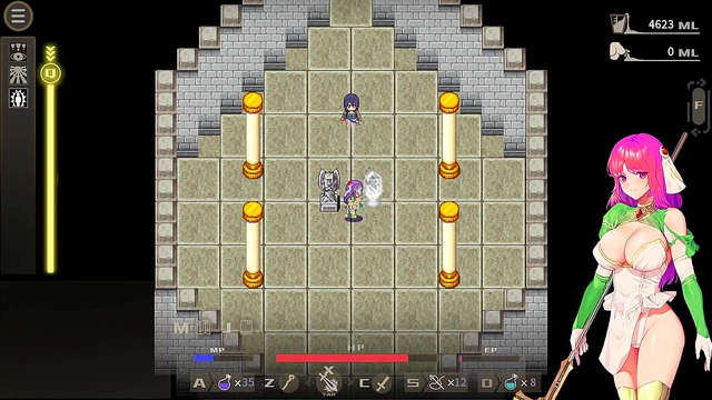 Japanese Hentai Adventure – Agnietta Fights Monsters for Erotic Healing Action