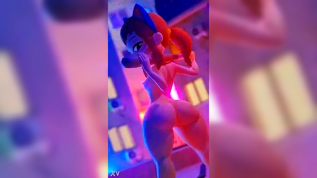 Hat-Wearing Anime Babe Gives Mind-Blowing Blowjob In 3D Hentai Animation