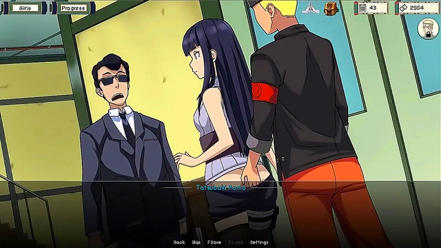 Hinata Takes Charge in Naruto's 3D Hentai Visual Novel Adventure
