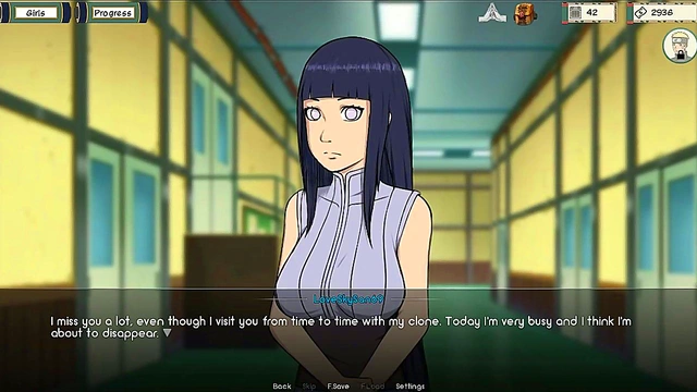 Hinata Takes Charge in Naruto's 3D Hentai Visual Novel Adventure