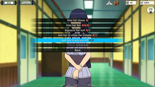 Hinata Takes Charge in Naruto's 3D Hentai Visual Novel Adventure