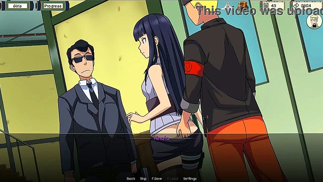 Hinata Takes Charge in Naruto's 3D Hentai Visual Novel Adventure