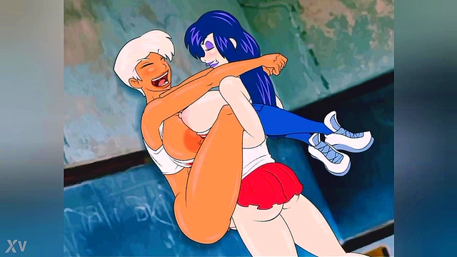 Cursed Student Sucks Big Cock InSTEAMy Hentai Session