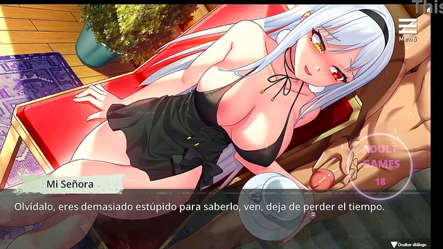 Busty Witch Imprisons You in Her Sexual Prison for Ecchi Anime Fun