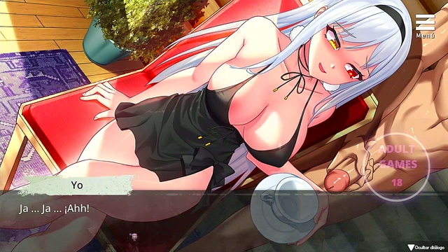 Busty Witch Imprisons You in Her Sexual Prison for Ecchi Anime Fun