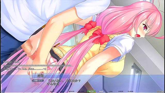 Hentai School Tease – Akumeru Family's Yunagi Gets Distracted In Public Doggystyle