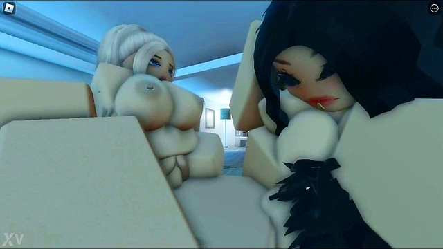 Roblox Threesome Action Continues With Sexy Hentai Fun In Condo Rooms