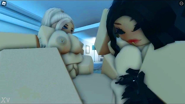 Roblox Threesome Action Continues With Sexy Hentai Fun In Condo Rooms