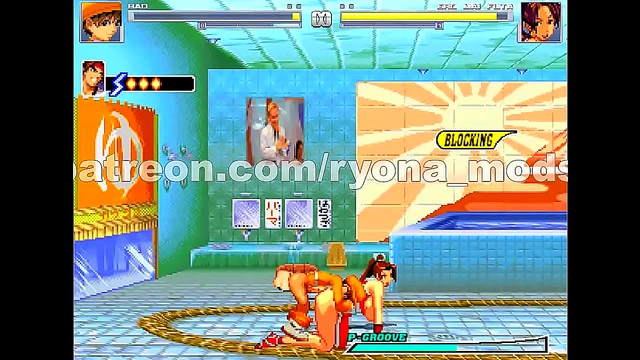 Ryona Bao Fucks Mai Shiranui in KOF Mugen Hentai Action