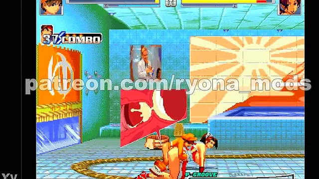 Ryona Bao Fucks Mai Shiranui in KOF Mugen Hentai Action
