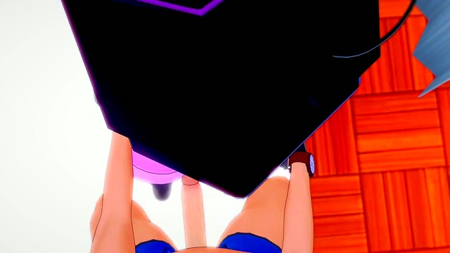 Skibidi TV Woman Warms Up Cock Between Legs With Socks & Gloves