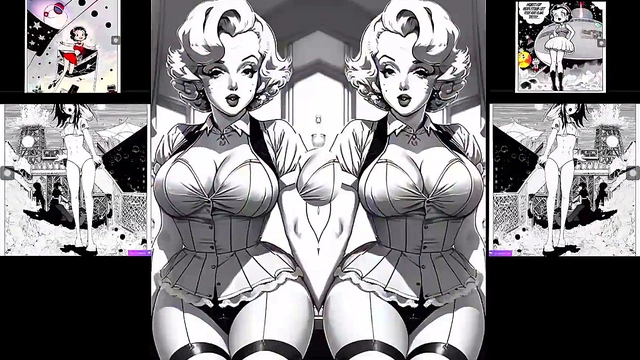 Horny Anime Babe Sings Seductively While Getting Fucked By AI Art