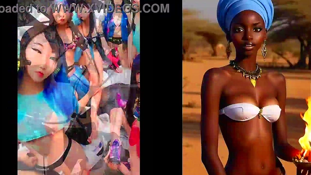 Horny Anime Babe Sings Seductively While Getting Fucked By AI Art