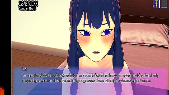 Nude Twin Sisters Chat & Flaunt Big Boobs in Sexy Hentai Scene