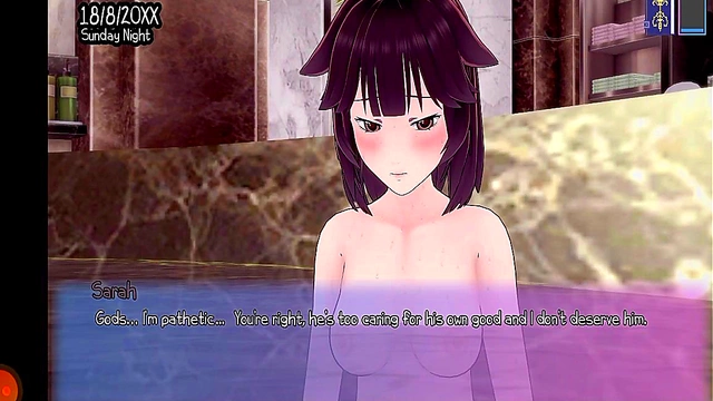 Nude Twin Sisters Chat & Flaunt Big Boobs in Sexy Hentai Scene