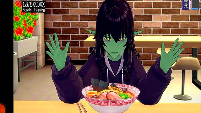 Nude Twin Sisters Chat & Flaunt Big Boobs in Sexy Hentai Scene