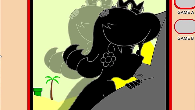 Princess Rosalina Sucks Dick & RidesCowgirl In PPUPPU Game And Watch Hentai