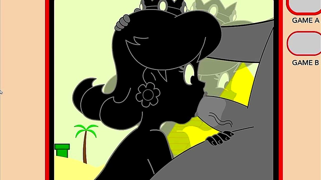 Princess Rosalina Sucks Dick & RidesCowgirl In PPUPPU Game And Watch Hentai