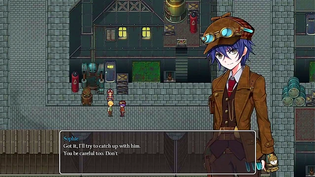 Cute Detective Girl Fights Old Man and Giant Robot for Steam City supremacy