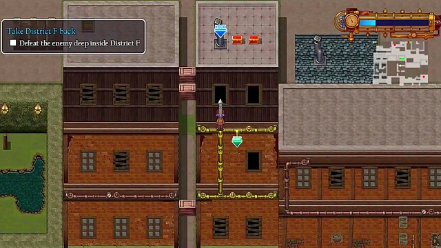 Cute Detective Girl Fights Old Man and Giant Robot for Steam City supremacy