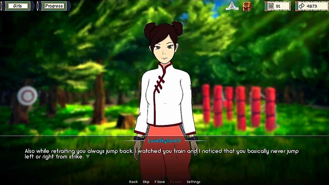 Ten Ten Gives Intimate 3D Anime Massage WithErotic Touches And Seduction