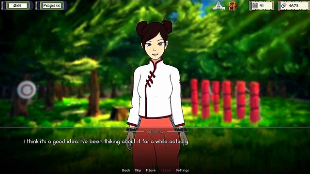 Ten Ten Gives Intimate 3D Anime Massage WithErotic Touches And Seduction