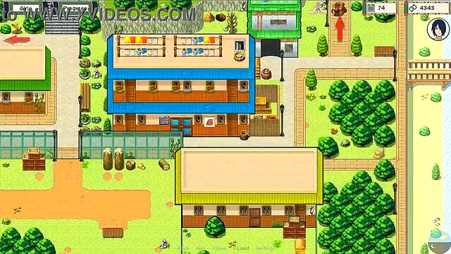 Sakura Seductively Masturbates In Stunning 3D Anime Visual Novel Scene