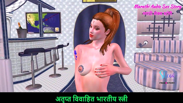 Cute Teen Gives Sexy Nude Poses On Airplane In 3D Anime Adventure