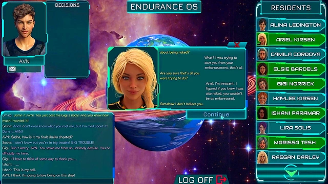 Stranded In Space – Busty Girls Seduce You With Curves & Giant Tits