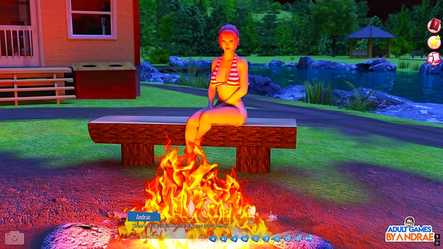 Kinky 3D Manga Teens Engage in Hot Threesome by the Campfire for Huge Cumsshots
