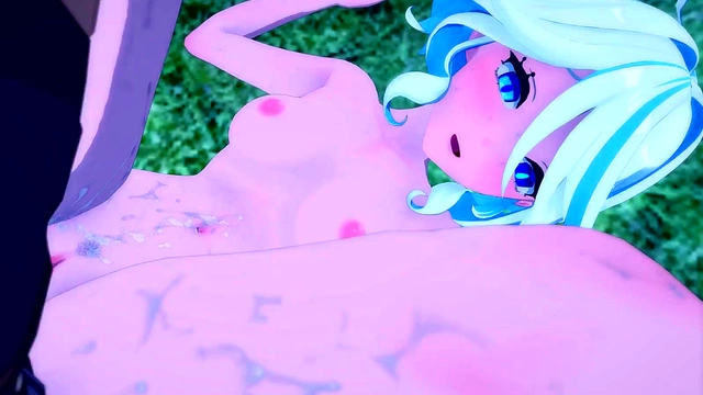 Jean’s Moonlit Encounter – 3D Hentai Koikatsu Fun With Genshin Impact