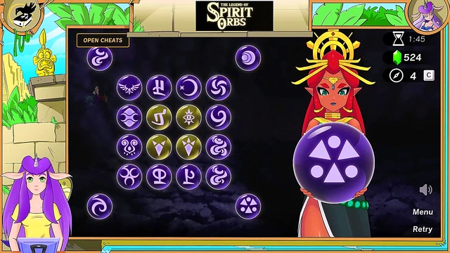 Redhead Riju From LoZ Threesome Squirt Orgasm With Tan Lines & Anime Blowjob