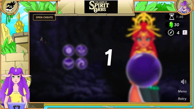 Redhead Riju From LoZ Threesome Squirt Orgasm With Tan Lines & Anime Blowjob