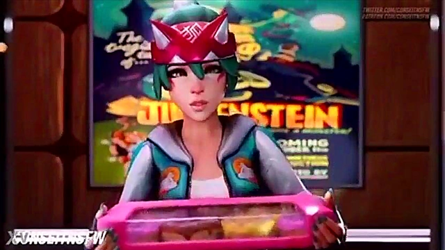 Raven-haired Anime Babe Deepthroats in Steamy Hentai SFMCompilation