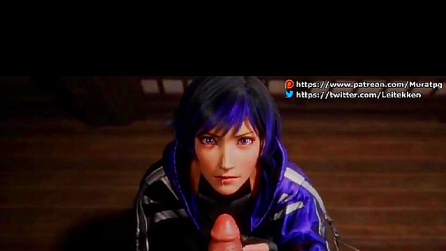 Raven-haired Anime Babe Deepthroats in Steamy Hentai SFMCompilation