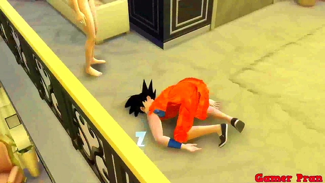 Beautiful WIFE Turned SEXUAL SLAVE Serves Her Husband's BOSS in Dragon Ball Hentai