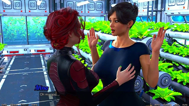 Stranded In Space – Busty Step Sisters Seduce You With Giant Tits & Cute Outfits