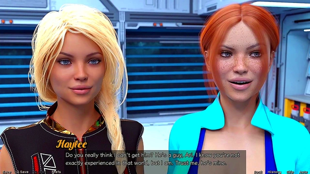 Stranded In Space – Busty Step Sisters Seduce You With Giant Tits & Cute Outfits