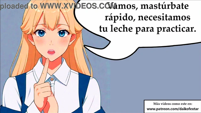 Hentai Femboy CEI Training – Learn to Take Semen Little by Little in Spanish POV